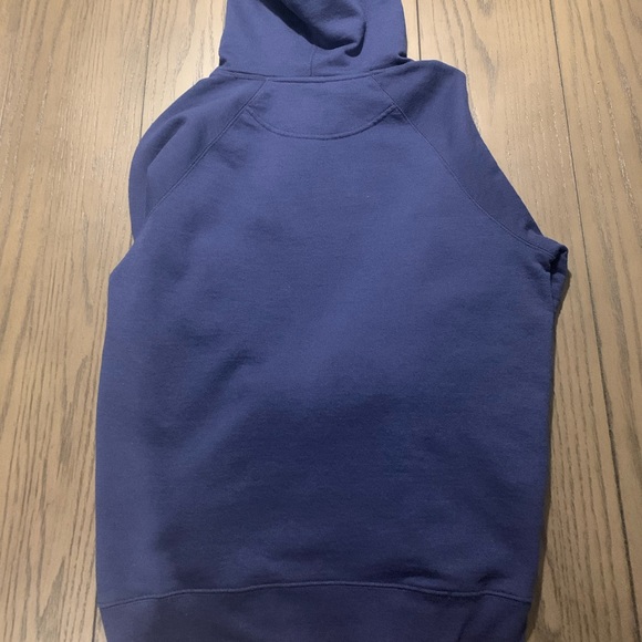 Dark Blue Champion Hoodie Worn once - Picture 2 of 2